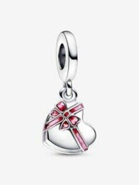 Pandora Openable Heart Chocolate Gift Box Dangle Charm